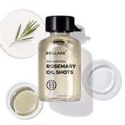 Brillare 20% Rosemary Oil Shots with 10% Olive Oil Reduces Hair Fall and Boosts Growth (48 ml)