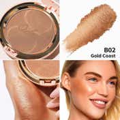 Oulac Sensual Touch Powder Sunkissed Bronzer - B02-Gold Coast (8.5 g)