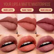 Lakme Forever Matte Liquid Lipstick Trio - Nude Moods (3 pcs)