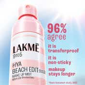 Lakme Hya Beach Edit Makeup Mist with UV Protection,Infused with Hyaluronic Acid (50 ml)