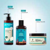 Pilgrim Argan Oil Sulphate Free Shampoo with Korean White Lotus Nourished Hair (400 ml)