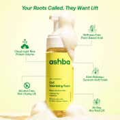 Ashba Curl Concept Curl Volumizing Foam for Curly Wavy Hair, Frizz Control & Definition (150 ml)