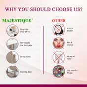 Majestique Table Top 360 Rotating Vanity Mirror