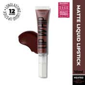 FAE BEAUTY Lip Whip 12H Matte Liquid Lipstick Long Wear Non Drying & Smudgeproof - Heated (10 ml)