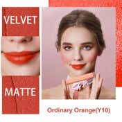 Oulac Velvet Matte Lipstick - Y10-Ordinary Orange (3.6 g)