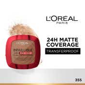 L'Oreal Paris Infallible 24H Fresh Wear Foundation in a Powder - Sienna 355 (9 g)