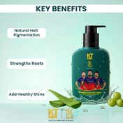 KT MEN Dark Revive Anti Grey Conditioning Shampoo Restore Natural Black - RCB (200 ml)
