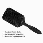 Ikonic Professional Pro Paddle Hair Brush - Black