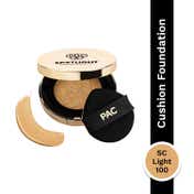 PAC Spotlight Cushion Foundation Breathable Longwear Soft Focus Matte Finish - SC Light 100 (11 g)