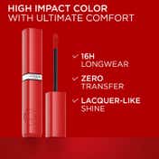 L'Oreal Paris Infallible Laque Resistance Liquid Lipstick - 420 Le Rouge Paris (4 ml)