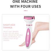 SEMINO 4 In 1 Multi Function Trimmer Set for Women - Pink