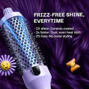 Bombae Thermal Blowout Round Brush 72H Styling Hold Pro Blowout Styler (1 pc)