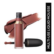 M.A.C Powder Kiss Lip And Cheek Mousse - Over The Taupe (5 ml)