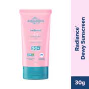 Aqualogica Radiance+ Dewy Lightweight Sunscreen Gel SPF 50+ PA+++ for Oily & Acne-Prone Skin (30 g)