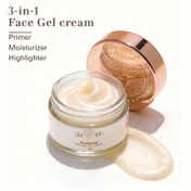 BiE Moongleam Gel- Illuminating Face Cream With Diamond, Silver Dust & Pearl Protein (20 g)