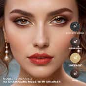 FOCALLURE Lasting Soft Gel Eyeliner Pencil - 03 Champagne Nude with Shimmer (0.4 g)