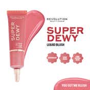 Makeup Revolution Super Dewy Liquid Blush - You Got Me Blushing (15 ml)