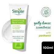 Simple Kind To Skin Moisturizing Facial Wash (100ml)