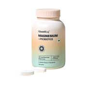 The Good Bug Magnesium Bisglycinate Tablets with Probiotics 440mg (60 Tablets)