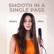 Tash Hair Glide Connect Hair Straightener Brush with 11 Temperature Settings