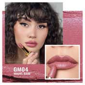 Oulac Metallic Shine Lipstick - GM04 Mauve Babe (4.3 g)