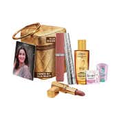 L'Oreal Paris Festive Glam Kit - Mascara, Lipstick + Signed Card by Alia Bhatt (6 pcs)