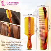 Majestique Hair Grooming & Lice Comb Set (2 pcs)
