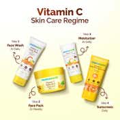 Mamaearth Vitamin C Daily Glow Sunscreen with Vitamin C & Turmeric for Tan Protection (50g)