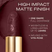 Lakme Rouge Bloom Powder Matte Bullet - Plum Garden (4 g)
