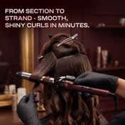 Ikonic Professional Curling Tong 2.0- 28mm Hair Curler, Scarlett Limited Edition
