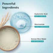 Pilgrim Korean Rice Water Hydra Glow Gel Face Wash (100 ml)