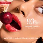 Ras Luxury Skincare Super Plump Lip Oil Gloss - Cherry Glow (9 ml)
