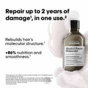 L'OREAL PROFESSIONNEL Absolut Repair Molecular Sulfate-Free Shampoo & Mask (550 ml)