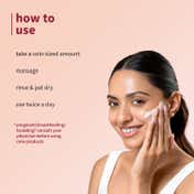 Plum Saffron & Papaya Glow Bright Face Wash (100ml)