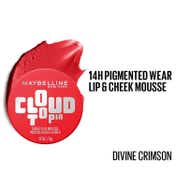 Maybelline Cloudtopia Cheek & Lip Mousse Blush - 03 Divine Crimson (5 g)