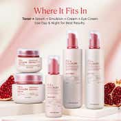 The Face Shop Collagen & Pomegranate Korean Toner with Hyaluronic Acid - Best in Anti Aging (160 ml)