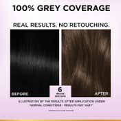 L'Oreal Paris New  Excellence Creme Hair Color With Hyaluronic Acid, 6 Beige Brown, (100gm + 72ml)