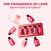 THE LOVE CO. Japanese Cherry Blossom Bath and Body Care Gift Set Box (5 pcs)