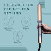 Winston Hair Curler Tong with Adjustable Heat Setting - Grey