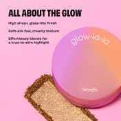 Benefit Cosmetics Glow-La-La Velvet Gleam Highlighter - Raya (3 g)