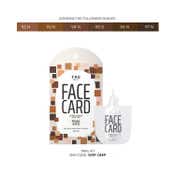 FAE Beauty Face Card Skin Tint Serum Foundation Trial Kit Very Deep (6 pcs)