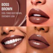Lakme 9To5 Hya Glam Plump+Shine Clickstick, Hyaluronic Acid & Ceramides - Boss Brown (2.1 g)