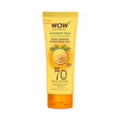 WOW SKIN SCIENCE Japanese Yuzu Dewy Bright Sunscreen Gel (80 ml)