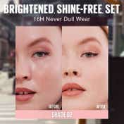 Maybelline Fit Me Loose Powder 16H Matte, Brightens & Blures Pores - Brightening Pink - 02 (10 g)