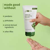 Plum Green Tea Pore Cleansing Gel Face Wash with Glycolic Acid Fights Acne & Oil Clear Skin (150 ml)