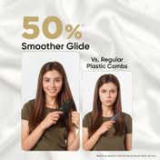 Vega Shampoo Comb for for Gentle Hair Wash, Smooth, Frizz-Free Hair (HMBC-406)