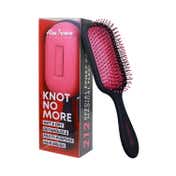 Alan Truman Knot No More Detangling and Hair Care Brush - Pink Hot Glare (1 Pc)