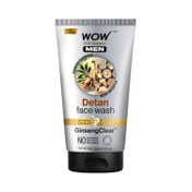 WOW SKIN SCIENCE Men Korean Ginseng + Kojic Acid Detan Face Wash Gel (150 ml)