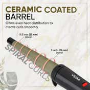 Vega Glamcurl Hair Curler For Women With 13mm-25mm Barrel (VHCH-10)