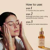 BiE Halo Saffron Face Oil - Brightens Skin,Targets Pigmentation & Wrinkles (30 ml)